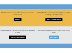 INCOSE Content Library                   